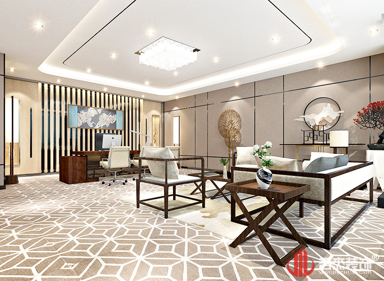 昭通恒信集团经理室装建设计