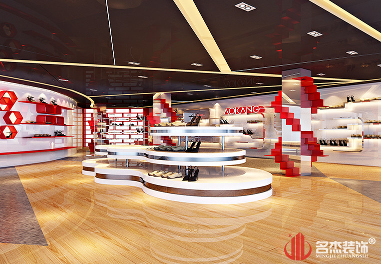 奥康鞋业展厅装建