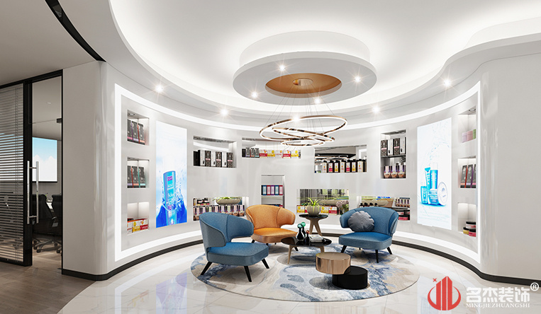 高科技公司展厅装建