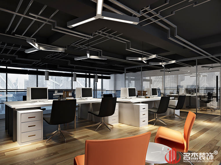 二楼办公区成效图