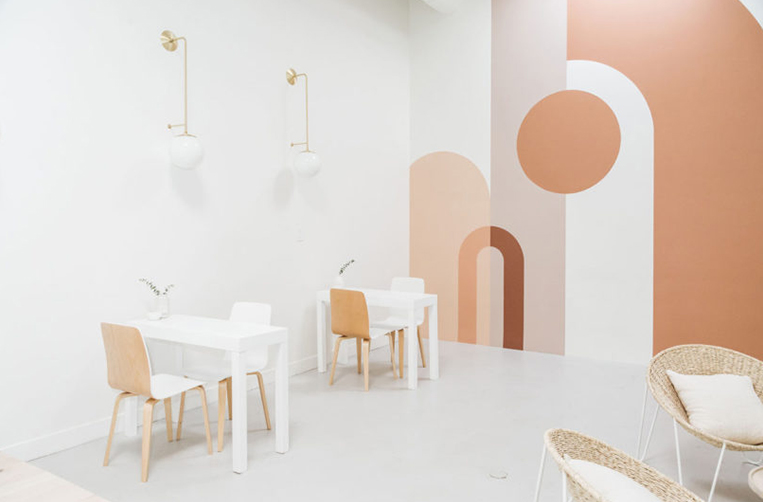 美甲店装建设计