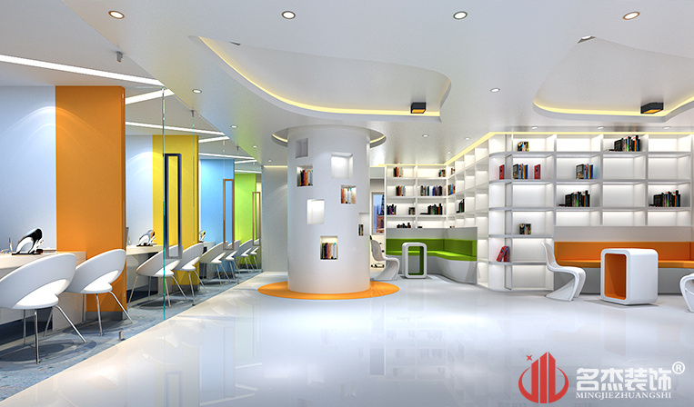 东田教育培训机构履历区装建设计