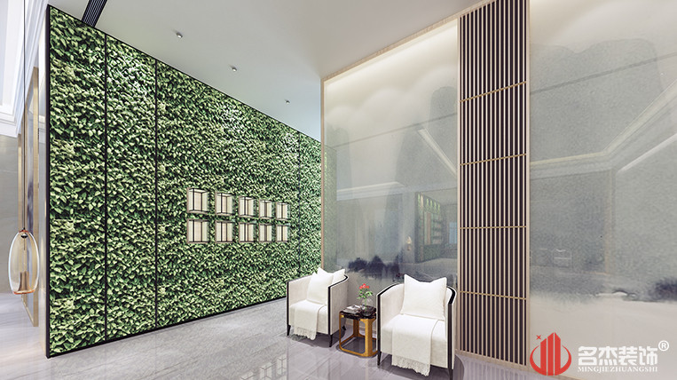 绿植墙装建成效图