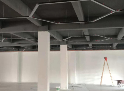 巡工地日志，昭通宇跃传媒办公室装建项目进行中