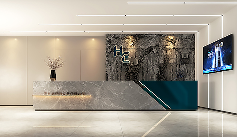 昭通赫恩化妆品办公室装建设计