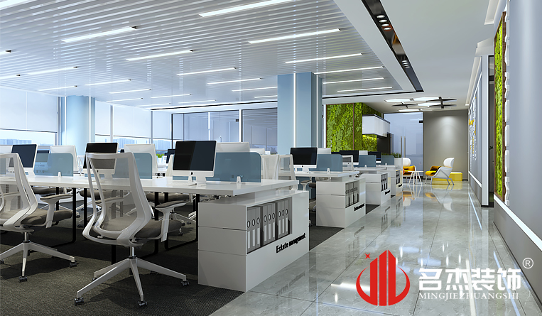 办公区域装建设计成效