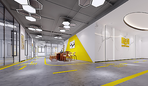 昭通金账本共享办公空间装建设计