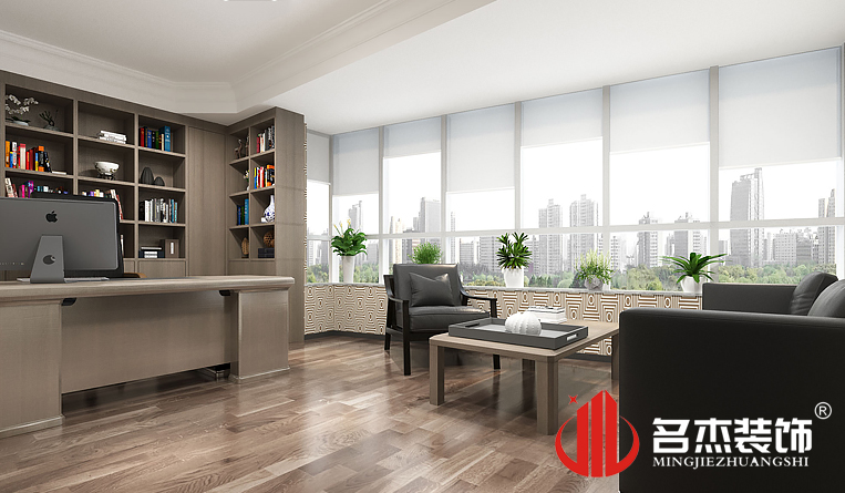 经理室装建设计成效