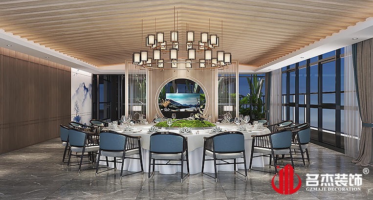 四楼包间装建设计成效