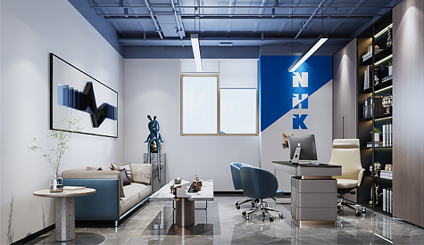 昭通星光源汽车配件办公室装建设计