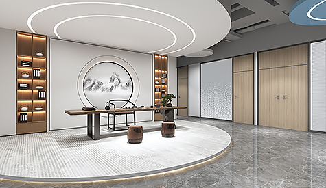 拉萨纤姿蒂衣饰办公室装建设计