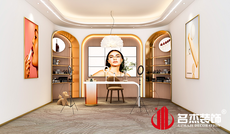 直播间装建设计成效