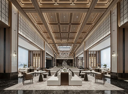 龙湖舜山府销售中心装建设计若何体现出高级感