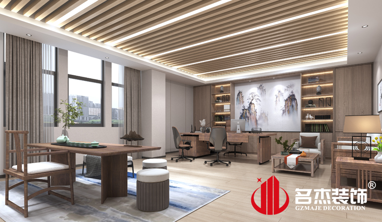 董事长室装建设计成效