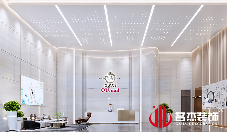 大堂装建设计成效