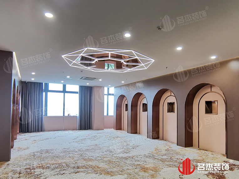 展厅装建成效实景图