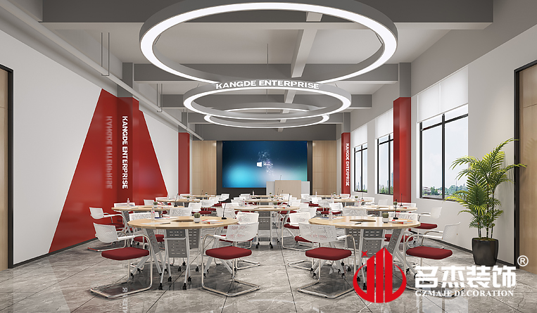 培训室装建设计成效