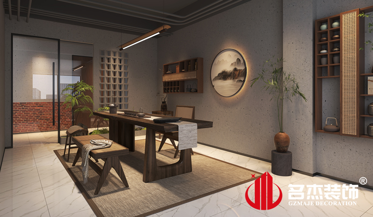 茶馆装建设计成效