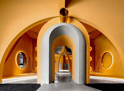 充斥创意美学的家具展示空间应该怎么做——荆门崖空间