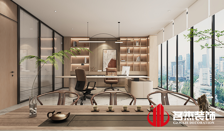 董事长室装建设计成效