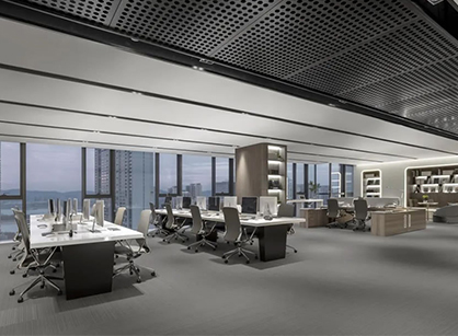 兼具商务品质和艺术格调的多元化办公装建设计空间是怎么打造的——漯河中海广场展示中心