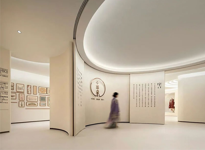 全新东方美学的办公装建设计总部是若何打造的——荆门十三余