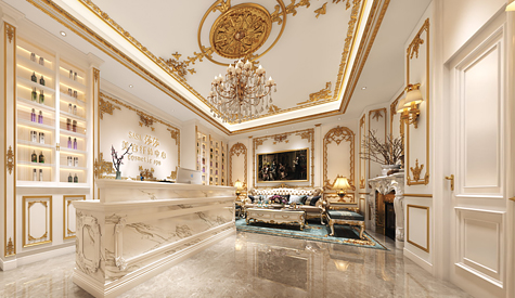 莎莎美容纤体中心装建设计