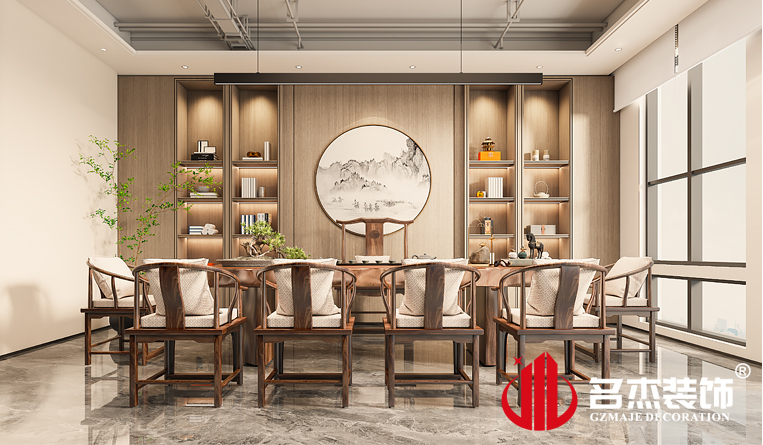 茶馆装建设计成效