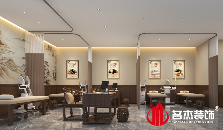 中医理疗室装建设计成效