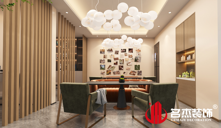 休闲区装建设计成效