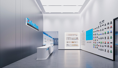 拉萨市摩登电子科技办公室装建设计