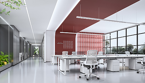 铭泓生物科技（广东）办公室装建设计