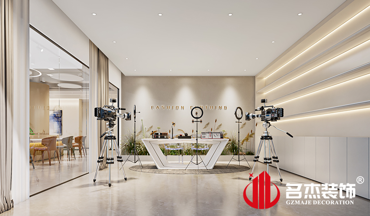 直播间装建设计成效