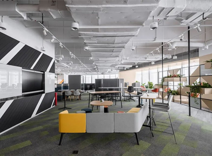 创造舒服工作方式的办公展厅空间是怎么的——NOVAH诺梵