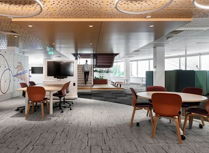 混合矫捷的办公室装建设计空间是怎么的——IAG珀斯