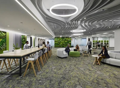杰出多元的总部办公室装建设计空间是怎么打造的——Securian Financial