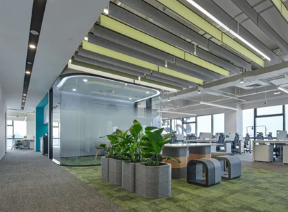 新一代潮水网购社区的办公装建设计空间是若何打造的——上海得物